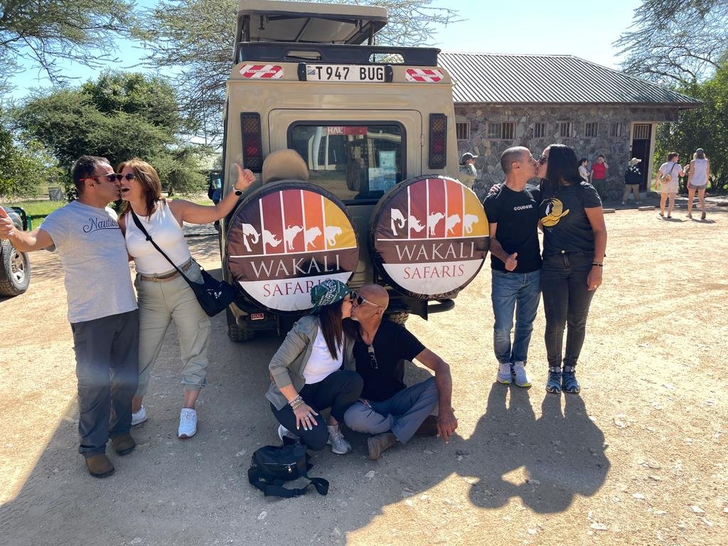 Dudi and family on safari with Wakali Safaris
