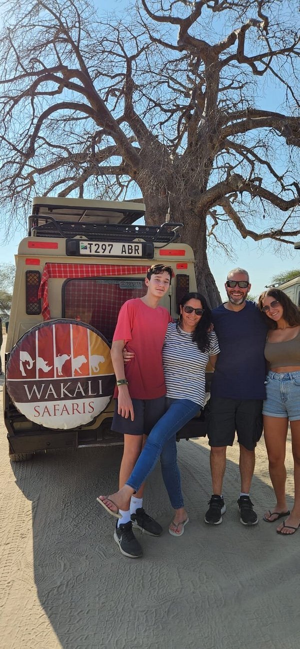 Tamir on safari in Tanzania with Wakali Safaris guide